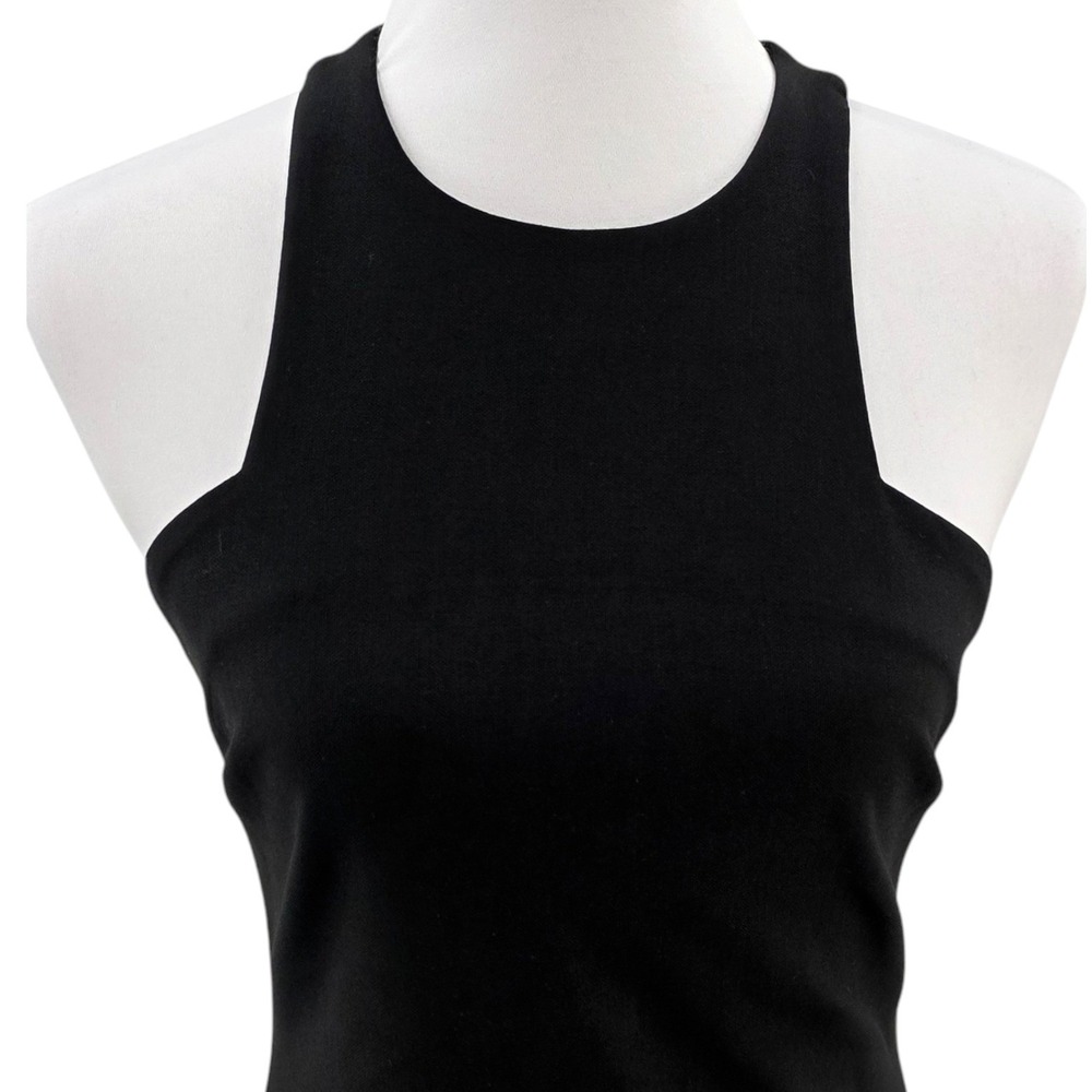 Elizabeth and James Womens 10 (runs small) Black Tegan High Slit Maxi Dress NWT - Picture 3 of 16